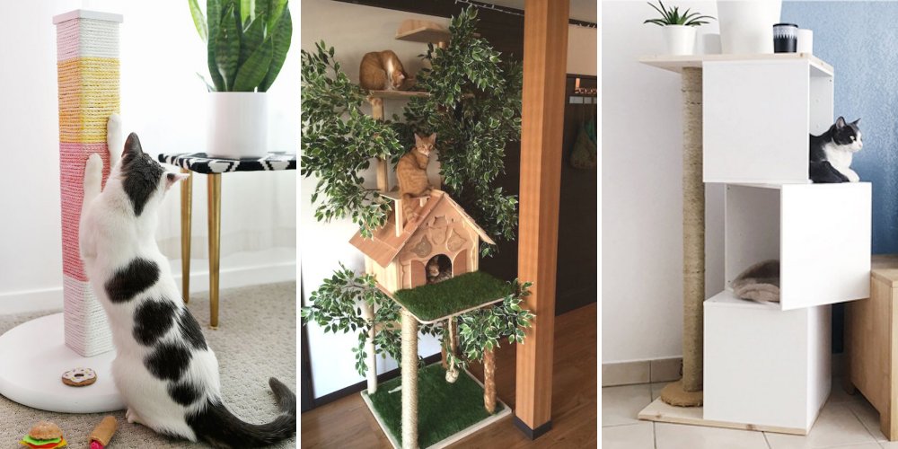 Comment fabriquer un arbre à chat maison ?